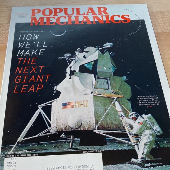 2 SPACE POPULAR MECHANICS MAGAZINES: Welcome to Space / The Next Giant Leap - Picture 2 of 12